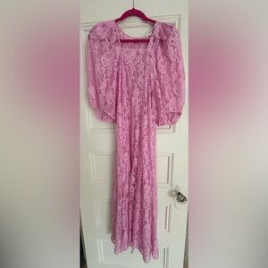 Mr. Larkin Lexi Lace Dress - Frosting Pink, XS